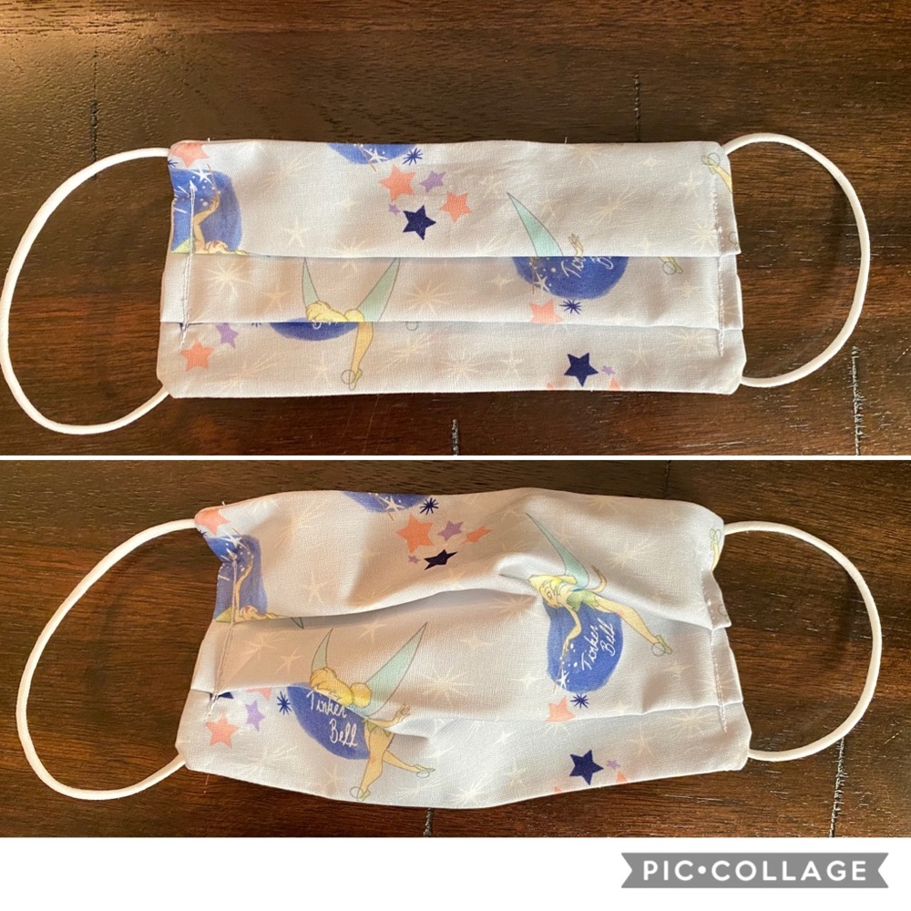 Disney tinker bell face mask